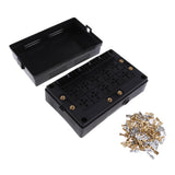 Black Dual Input Stud Automotive   Holders Terminal