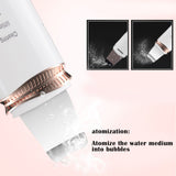 Professional Ultrasonic Facial Skin Scrubber Face Cleaning Machine Comedones Extractor Facial Deep Cleansing For Woman S