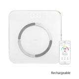 USB Charging Weight Scale Smart Body Fat Scale Bluetooth Electronic Muscle Ingredient Scale Fat Measuring Tool App Floor Scales