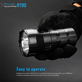 IMALENT RT90 Rechargeable LED Flashlight LUMINUS SBT-90.2nd 4800LM High Powerful Torch for Searching Caving Patrolling Fishing