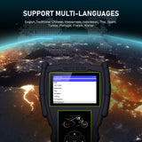 M100 Pro Motorcycle Scanner D87 D88 Function Professional Diagnostic Tool Multi-Language for Motorcycle Detection
