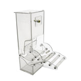 1 pcs Bird automatic Feeder The whole cast, durable Capacity 400g For aviculture enthusiasts Bebederos Aves Bird Supplies