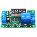 5V 12V 1 Channel Relay Module Cycle Trigger Delay Power-off Delay Timing Circuit Switch Time Relay