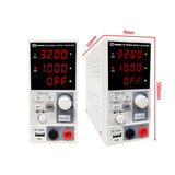 110/220V LW 4-digit LED DC Regulated Power Supply Voltage Current Power Display Programmable CNC Test Ageing Power With Storage