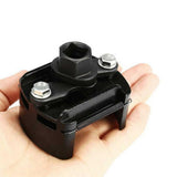 Adjustable 60mm-80mm 2 Jaws Oil Filter Wrench Fuel Filter Remover Removal Tool With Zigzag Design Car Accessories