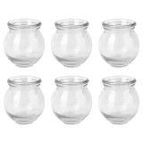 6Pcs Chinese Cuppings Glass Cupping Therapy Set Cupping Therapy Device Cupping Cups Massage Fire Glass Cupping Helath Care
