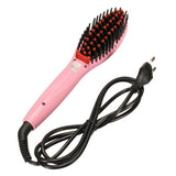 EU/US Beauty Electric Hair Straightener Straight Comb Irons Brush Thermostatic Styling For Shop Home