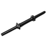 2 Pair Dumbbell Bars For Exercise Collars Weight Lifting Standard Adjustable Threaded Dumbbell Handles 45Cm
