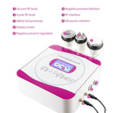 3-IN-1 RF Body Slimming Machine High Frequency Quadrupole RF Vacuum Anti-Cellulite Wrinkle 40K Cavitation Dissolved Fat Burner