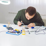 SEQURE SQ-D60A Type C Soldering Iron 60W Adjustable Temperature LED Auto-Sleep with Soldering Iron Tip Soldering Iron Stand