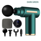 Electric Muscle Massage Gun  for Circulation  Fascia Gun For  Massage Back Shoulder  With Case Pain Relief Fascia Gun Briefcase