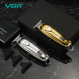 All Metal Men's Professional Electric Hair Trimmer Barber Hair Clipper Beard Salon Hair Cutter Machine Rechargable Haircut