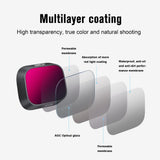 3 Pcs ND16/64/256 Filter Optical Glass Gradient Dimming Lens Drone Camera Accessories Compatible For Dji Mini 3 Pro