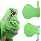 Animal Handling Mitt Foldable Portable Mitts For Claming Animals Pet Handling Supplies For Squirrels Rabbits Hedgehogs Hamsters