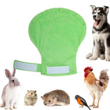 Animal Handling Mitt Foldable Portable Mitts For Claming Animals Pet Handling Supplies For Squirrels Rabbits Hedgehogs Hamsters