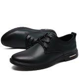 Mcikcara Men's Derby Shoes Leather 7066
