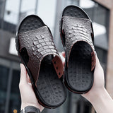 Handmade Genuine Leather Sandals 98181