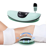 Back Massager for Low Back Pain Relief Heated Lumbar Support Back Traction Device with Airbag Traction and Vibration Massage