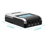 TENS EMS Muscle Stimulator 15 Modes 4 Outputs 8 Pads Pain Relief Electric Pulse Impulse Massager Machine Electrotherapy Machine