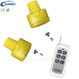 Electronic Shock Pet Trainer dog Pet training collar dog beeper collar 1 remote controller control 2 dogs receivers