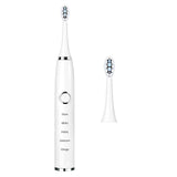 Automatic Sonic Electric Toothbrush Replaceable Ipx7 Waterproof Toothbrush Rechargeable Soft Fur Toothbrush For Adults
