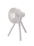 USB With Lamp Octopus Deformation Bracket Fan Silent Handheld Durable Fan Portable Bladeless Neck-mounted