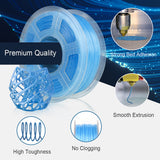 PLA Twinkling Filament 1kg 1.75mm Diameter Tolerance 0.02mm PLA Twinkle Blue Black Sparkle Glitter 3D Printer Printing Material