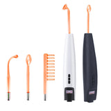 Portable High Frequency Face Massager Acne Wrinkles Remover Massageador Facial Hair Massager Skin Care Device With LED Display