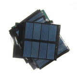 BUHESHUI 230MA 2V  Polycrystalline Solar Cell 52*52MM Solar panel Charger For 1.2V/1.5v Battery Wholesale 500pcs/lot