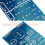 1969 Npn 2.0 Channel Class a Amplifier Completed Board and Heatsinks