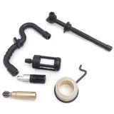 2X Oil Pump Worm Gear Fuel Oil Filter Line Hose Kit For Stihl MS 180 170 MS180 MS170 018 017 Chainsaw Parts 11236407102