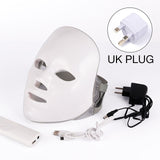 7 Colors Beauty Photon LED Facial Mask Therapy Anti Acne Whitening Wrinkle Removal Phototherapy Face Care Beauty Device