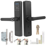 Cerradura Inteligente Smart Wifi Electronic Door Lock Fingerprint Password IC Card Mechanical Keys Unlock for Tuya Home Security