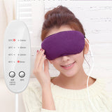 3D Rechargeable Heating Steam Sleep Mask Hot Compress Eye Mask Eye Massager Fatigue Relief Sleep for Traveling Eye Shade Mask