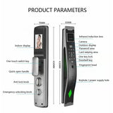Home security door visual cat eye remote capture password fingerprint face recognition lock