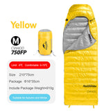 CW400 Envelope Type White Goose Down sleeping bag Winter Warm Sleeping Bags NH18C400-D Naturehik