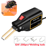 New Plastic Welder Mini 100W Heat Gun Hot Stapler Plastic Welding Machine Pro Car Bumper Electronic Soldering Repair Tools Kit