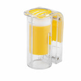 10pcs Bee Queen Marking Catcher Plastic One Handed Marker Bottle Plunger Plush Beekeeper Tool Garden Beekeeper Queen Bee Catcher