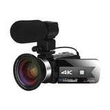 4K Video Camera for YouTube Night Vision WiFi Touch Screen HD Video Digital Camera Camcorder