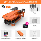 2021 New GPS Drone 4k Profesional 8K HD Camera 2-Axis Gimbal Anti-Shake Aerial Photography Brushless Foldable Quadcopter 1.2km