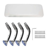Black Manicure Table Hand Rests Nail Art Hand Pillow Salon Arm Hand Rest Cushion with Stainless Steel Support