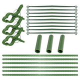 Vegetable Trellis With Clip Flowers Garden Indoor Potted Plants Stakes Vertical Climbing Plastic Tomato Cage Outdoor Balcony
