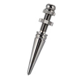 4 Pairs Pure Copper Shockproof Speaker Foot Spike Subwoofer Base Pad Stand Foot for HIFI Speaker Shock Absorption Speaker Spike