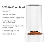 Pet Supplies 3.8L Large Capacity Pet Dog Cat Automatic Feeder Detachable Bowl Water Dispenser Food Feeding Device For Cat Dog