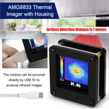 2021 New AMG8833 Thermal Imaging Camera Infrared Thermal Imager Mini IR Imaging Senor
