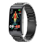 E600 Smart Watch ECG Blood Sugar Men Non-invasive Blood Glucose Heart Rate Health Monitor Women Sports Smartwath Bracelet