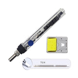 T12 75W Mini Electric Soldering Iron Adjustable Temperature Solder Welding Station DC 12-24V Digital Display DIY Handle Kit SH72