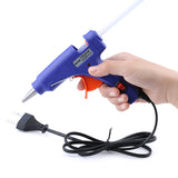 Hot Glue Gun Sol Gun Hot Melt Gun 20W Electric Heat Gun Hot Melt Glue Gun DIY Jewelry Accessories + A Hot Glue Stick