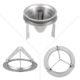 Camping Cookware Outdoor Titanium Coffee Filter Outdoor  Detachable Travel Travel Tableware Tourist Camping Coffee Filter