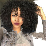 Chemical fiber wig small curl wig headgear